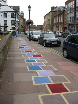 Hopscotch! (2007) Public Art Installation - Pui Lee