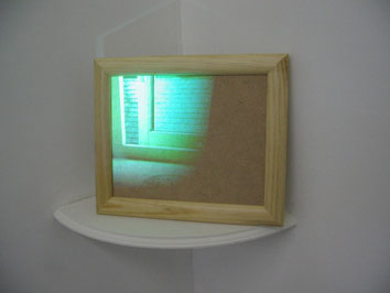 Detail - Untitled (window) (2006) video installation - Pui Lee