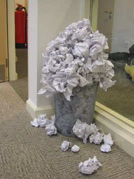 Rubbish (2007) sculpture - Pui Lee
